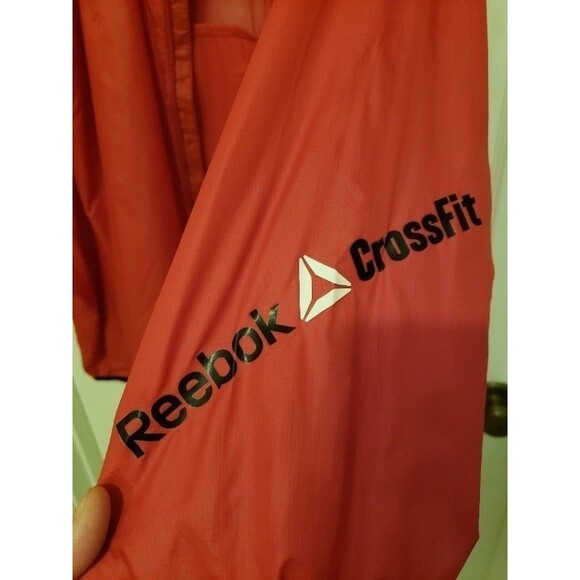 Reebok Crossfit red shell/wind crossfit jacket - Picture 2 of 7